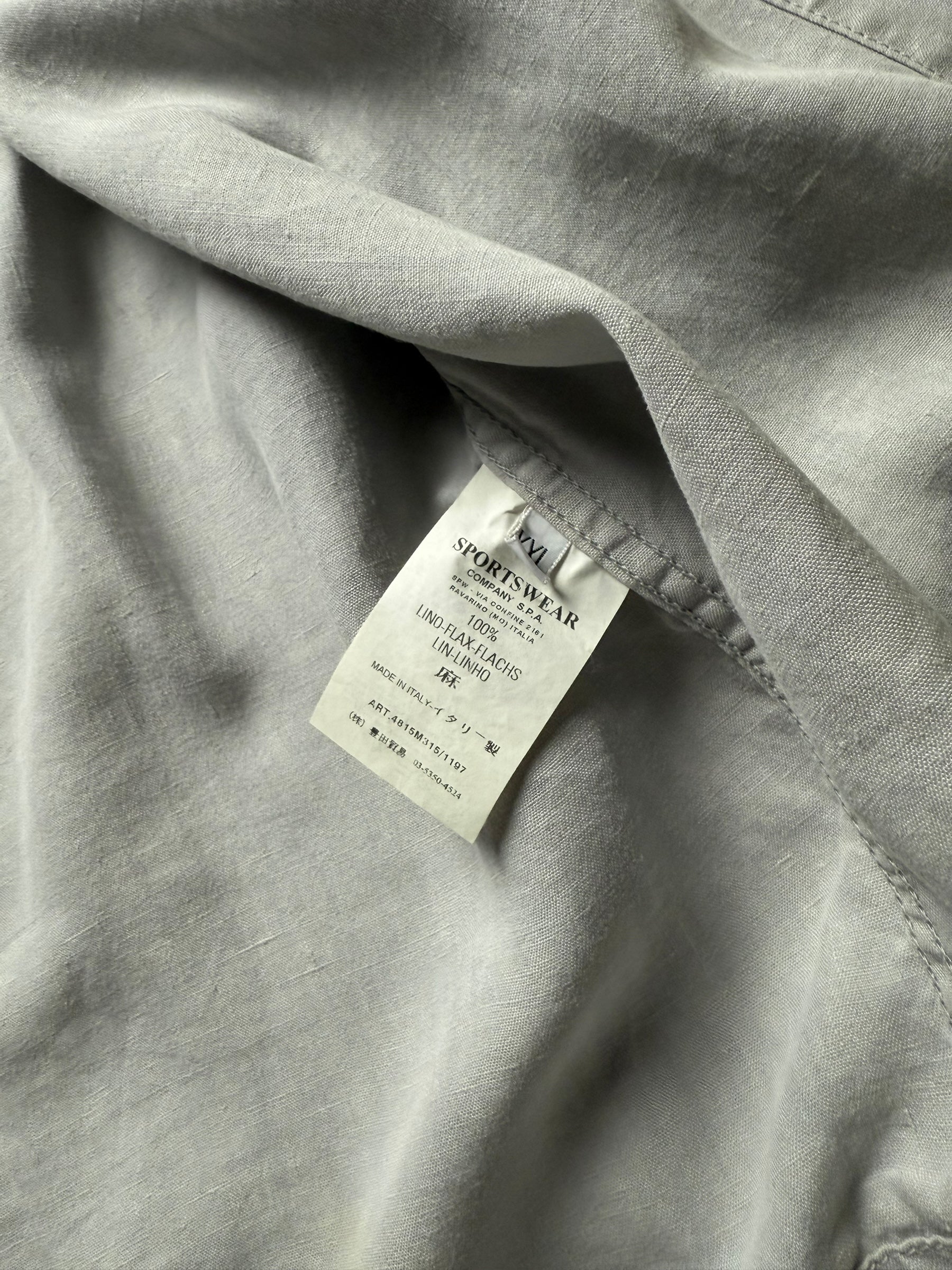 Stone Island Linen Work Jacket (SS2008) – Known Source