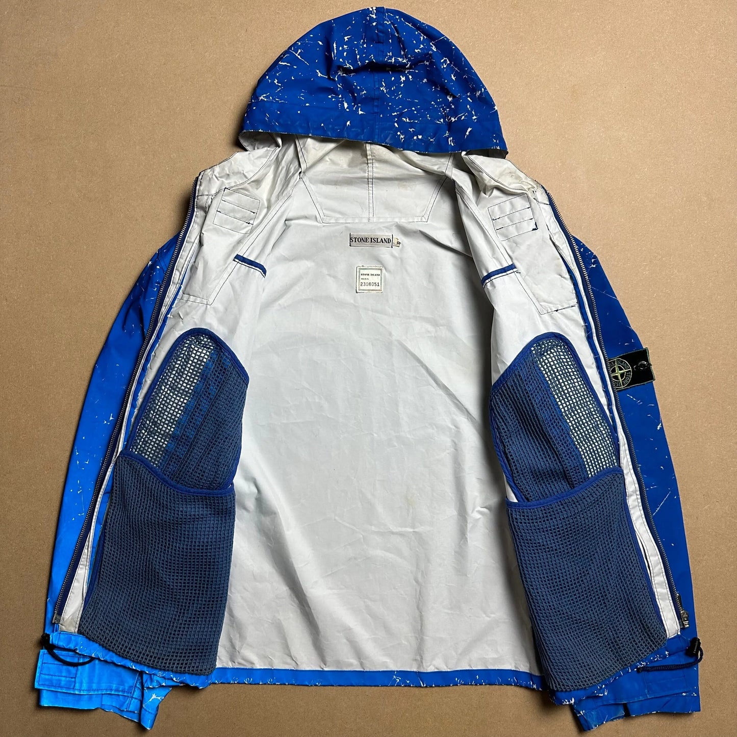 S/S 1992 Cobalt Blue Marina Reflective Safety Jacket