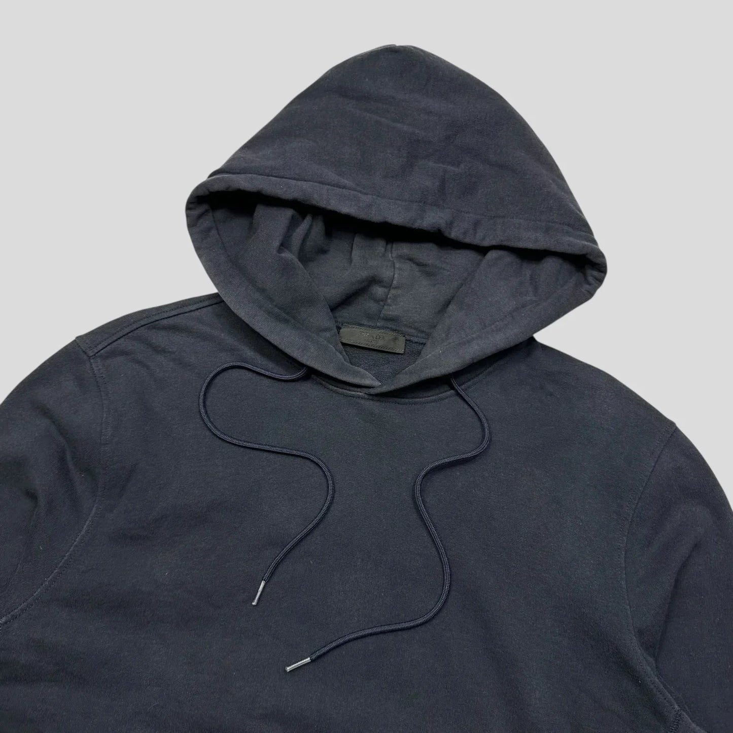 Prada Milano 2018 Red Tab Pullover Hoodie - M