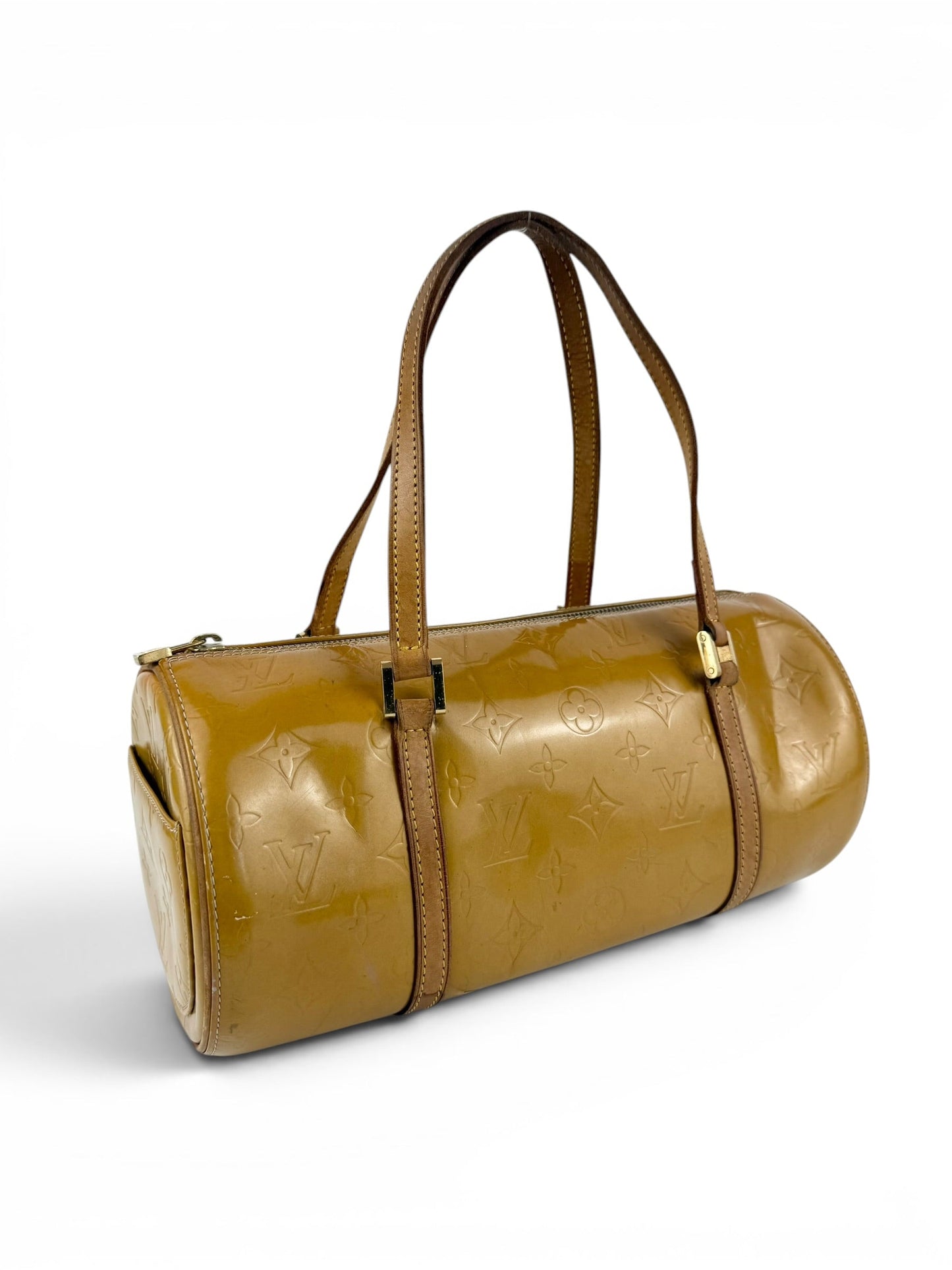Vintage 1999 Louis Vuitton Vernis Bedford Handbag | O/S, Gold