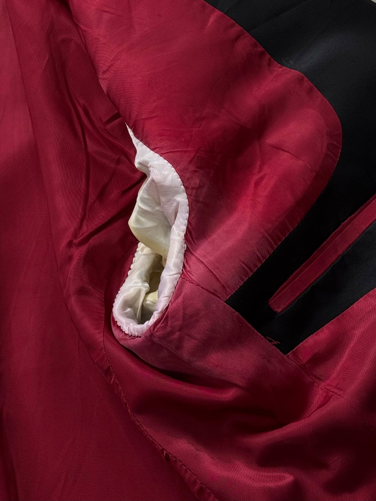 Yves Saint Laurent 1990s Pure Wool Tuxedo Blazer - 38R/M