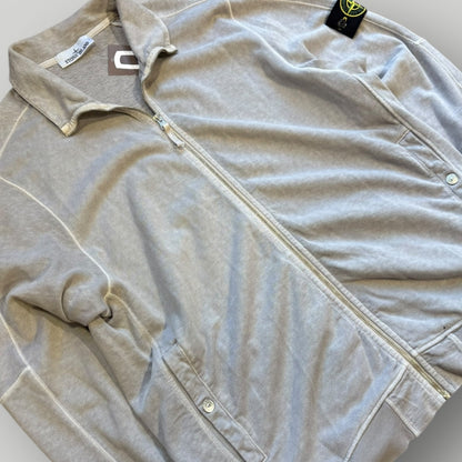 Stone Island SS/24 Organic Cotton Zip Up Jumper XL