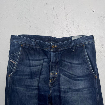 2000s diesel buckleback pheyo jeans | Blue, Blue