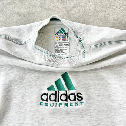 Adidas Equipment 1990s heavyweight embroidered sweatshirt (M)