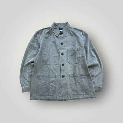 Beams Cotton Canvas Chore Jacket L | Default Title, Grey