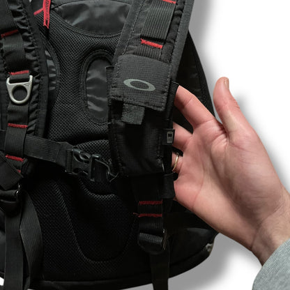 2000's Oakley Tactical Field Gear Backpack | O/S, Red