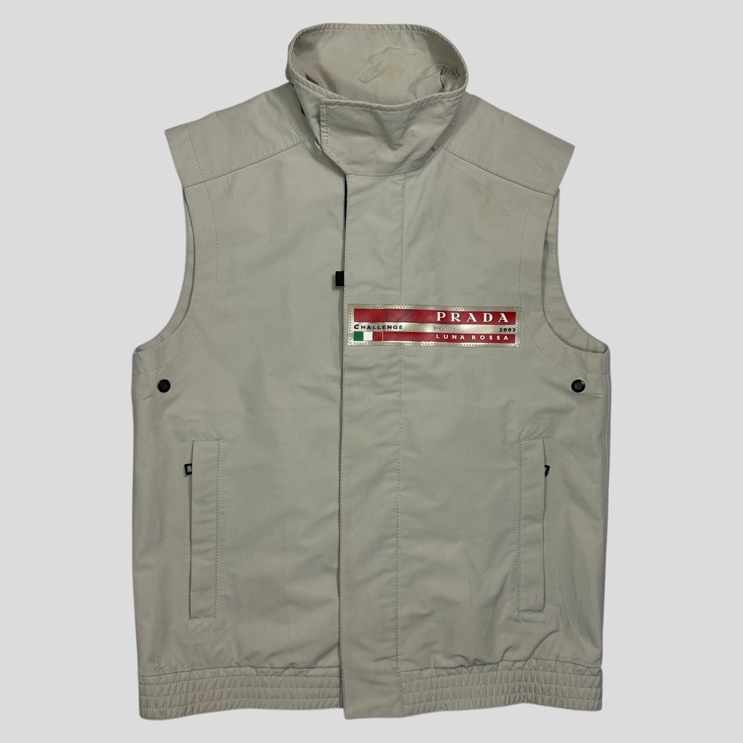 Prada Luna Rossa 2003 Goretex Sailing Gilet Vest - M