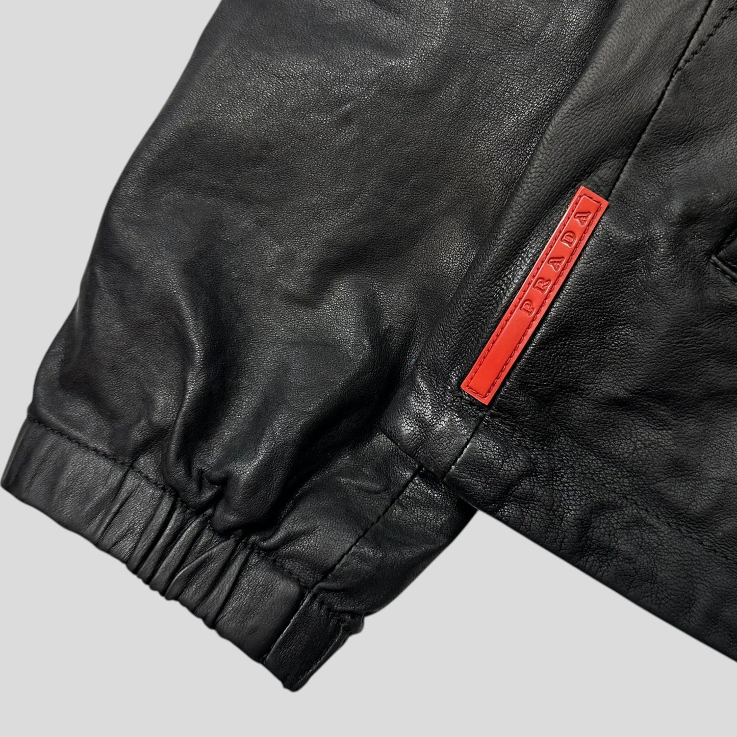 Prada Sport 2010 Reversible Leather + Micro Check Nylon Jacket - IT52 | Default Title, Multicoloured