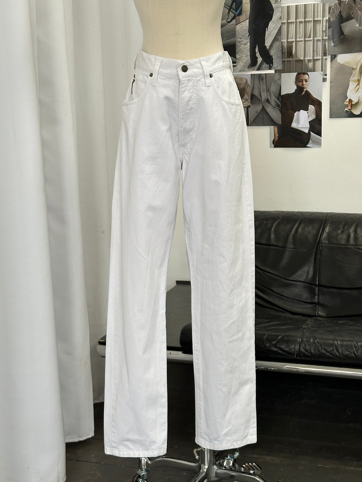 Armani Jeans 1990s Straight Leg Denim Jeans - W28