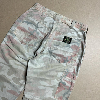 S/S1990 Ripstop Cotton Ice Camo Work Pants