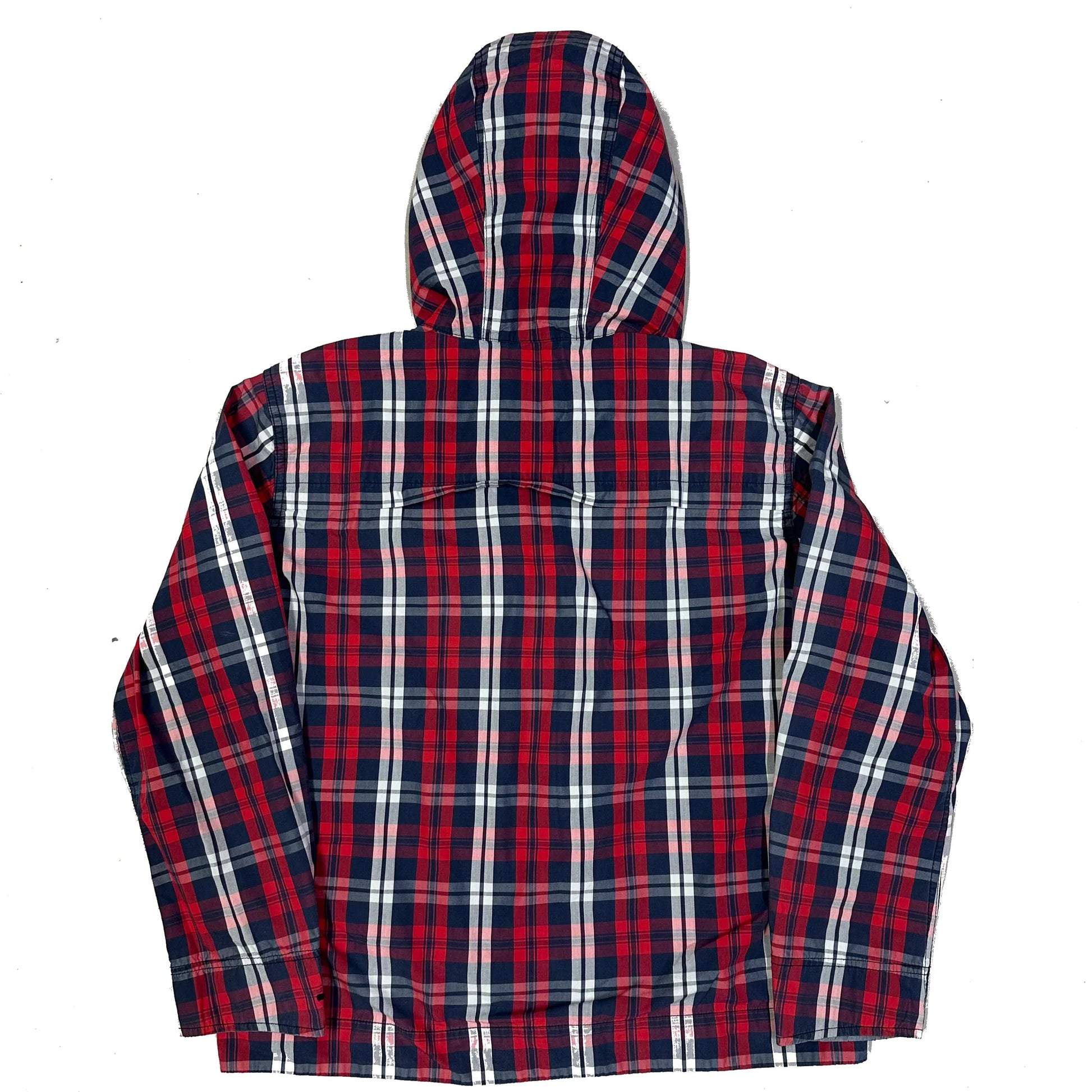 Uniqlo Japan Plaid Jacket In Red & Navy ( S ) - 1036 Emporium