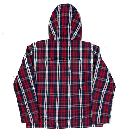 Uniqlo Japan Plaid Jacket In Red & Navy ( S )