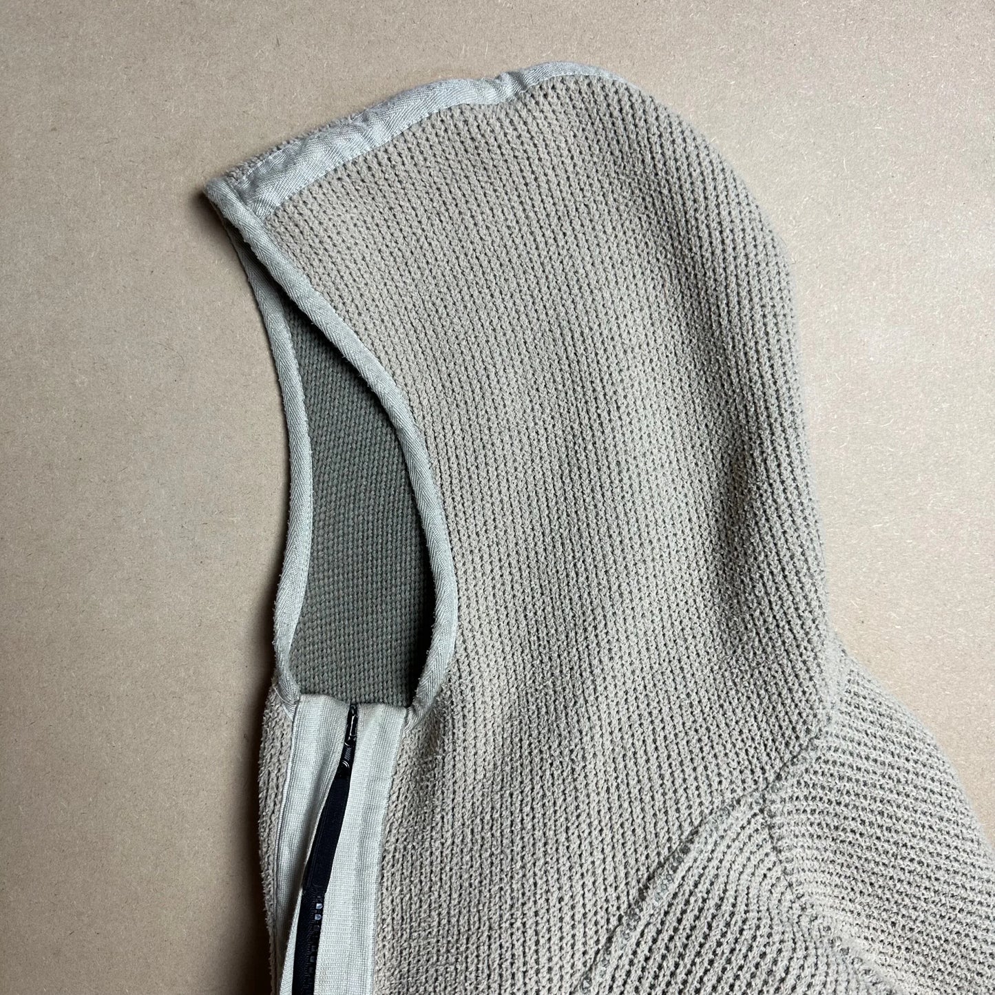 A/W 1998 Oat Presidents Knitted Dual Layer Jacket