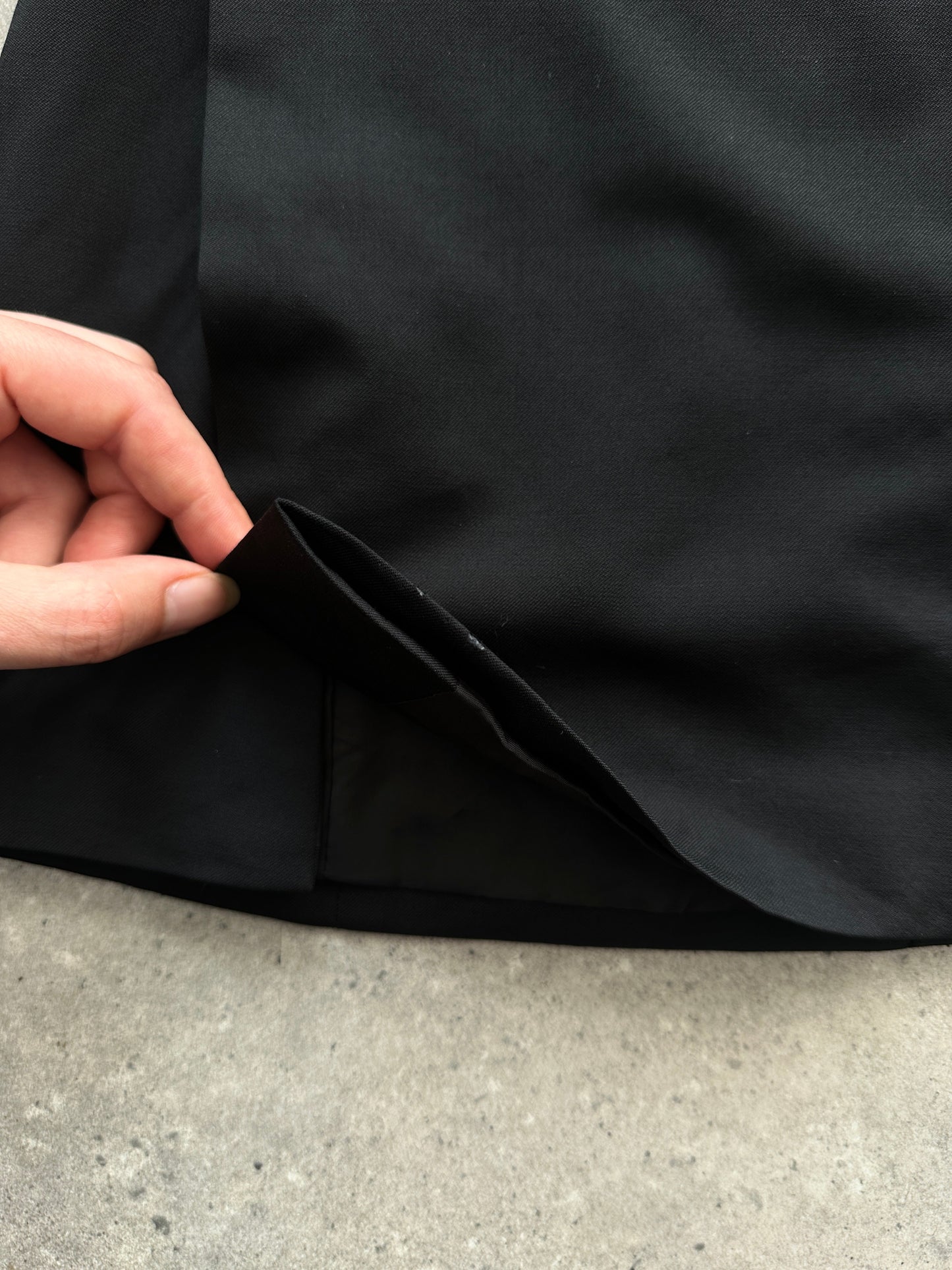 Yves Saint Laurent Pour Homme 1990s Pure Wool Bespoke Button Blazer - 36R/M