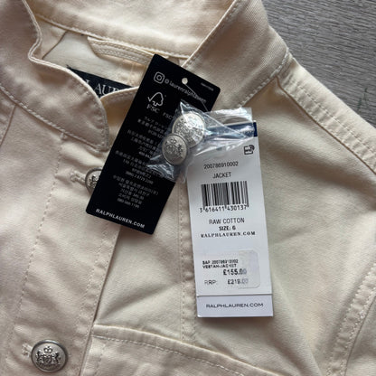 Ralph Lauren Military Jacket | Cream, Cream