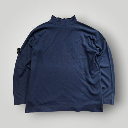 Stone Island SS/99 Duel Layer Mock Neck Jumper XL