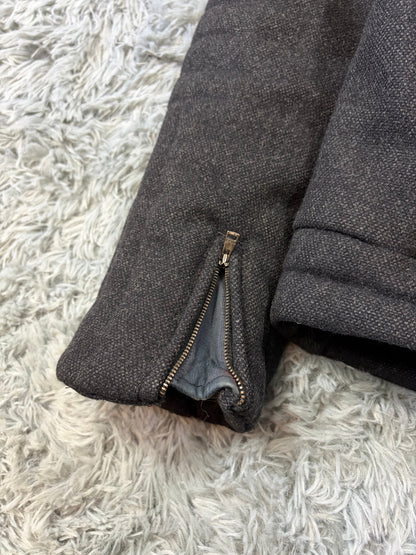 Gucci by Tom Ford AW00 Wool 3D Ribbed Runway Biker Jacket - IT50 | O/S, Multicoloured