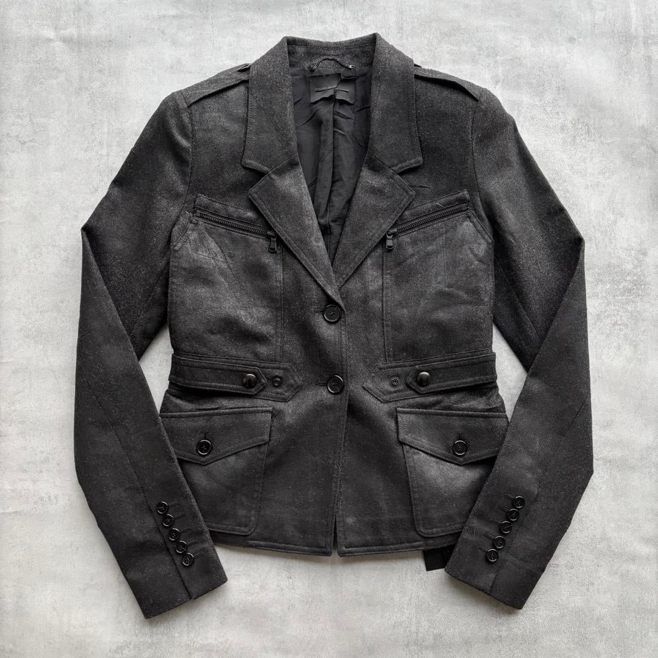 DIESEL BLACK GOLD FW13 MILITARY  BLAZER | O/S, Black