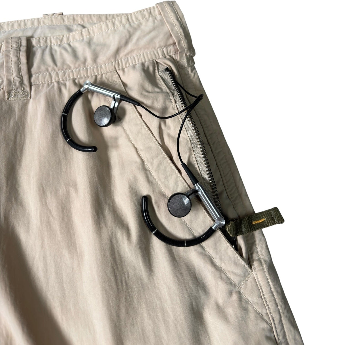 Schott NYC Multipocket Cargo Shorts W34 | W34, Beige