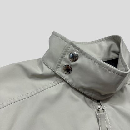 Prada Sport AW00 Goretex Perforated Ventilation Trench Coat  - M | White