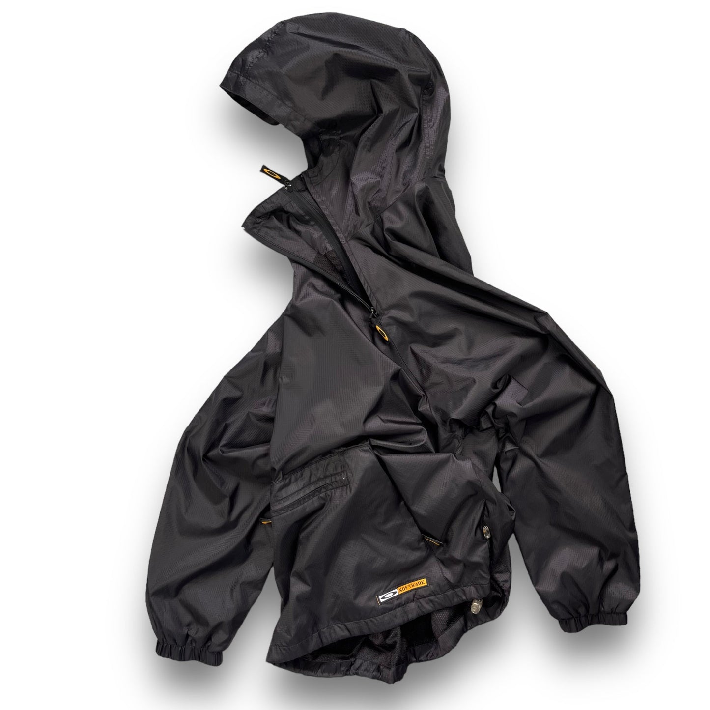 2000's Oakley Software Nylon Dual Zip Jacket (M) | Default Title, Black