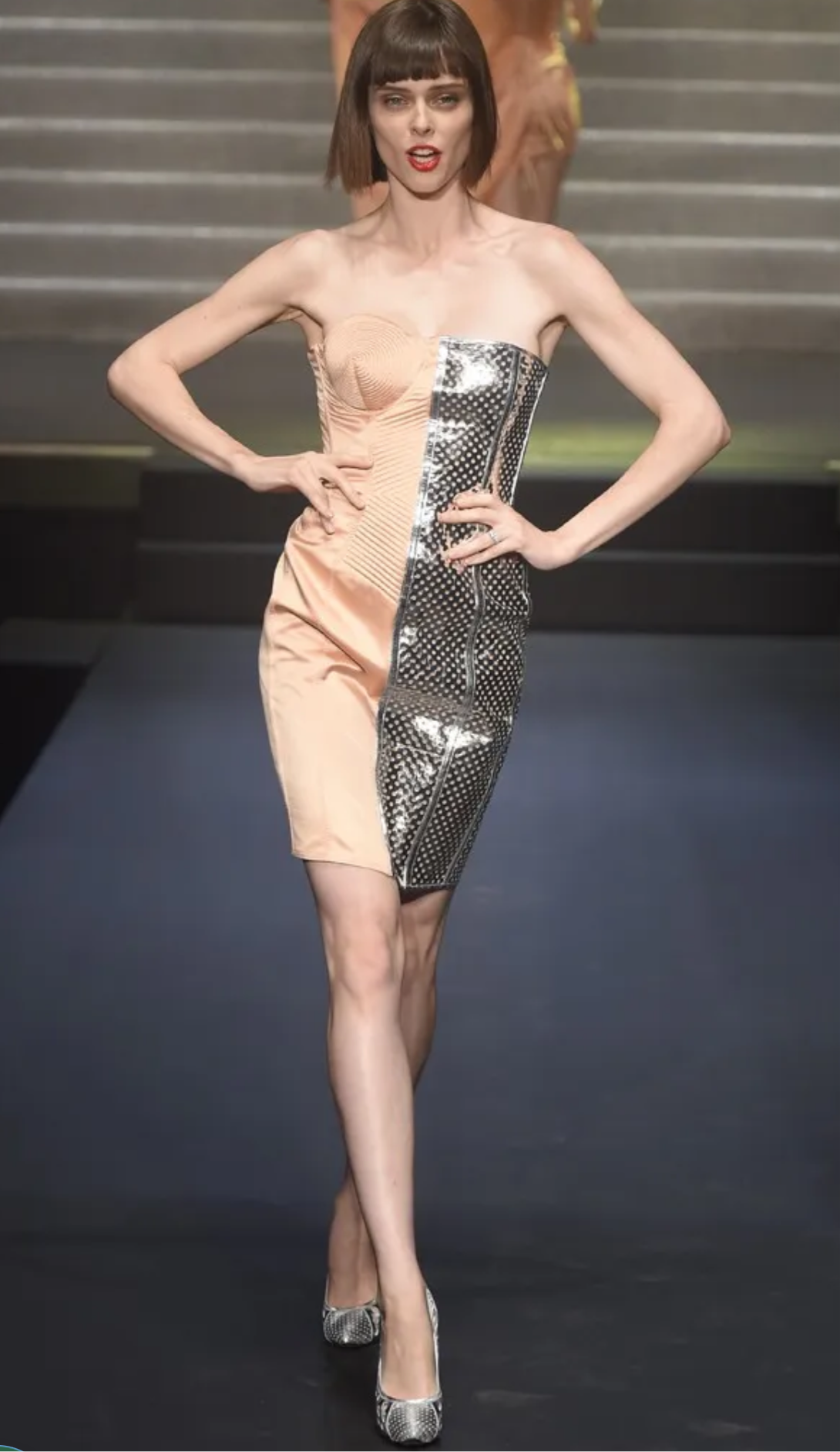 Jean Paul Gaultier SS15 corset dress