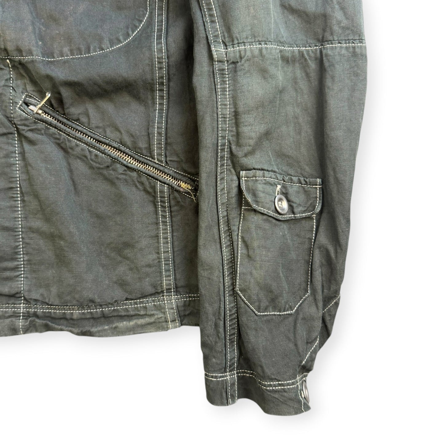 SS2007 CP Company Contrast Stitch Jacket (M) | Medium, Multicoloured