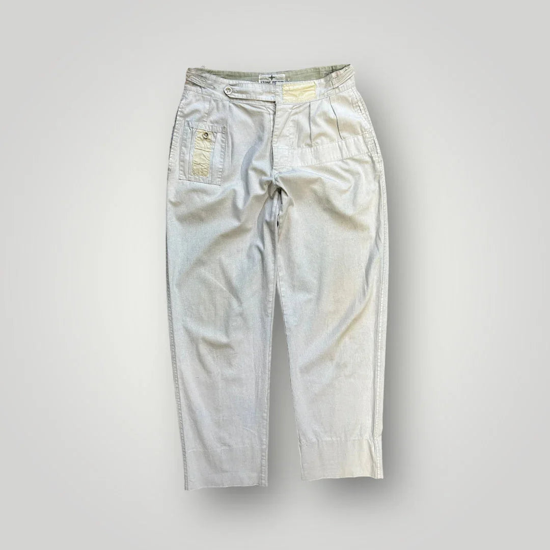 Stone Island ‘isola di pietra' Tella Stella Trousers 34”