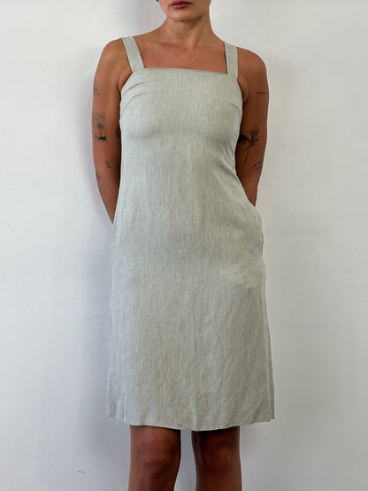 Marella Linen Midi Dress - XS/S