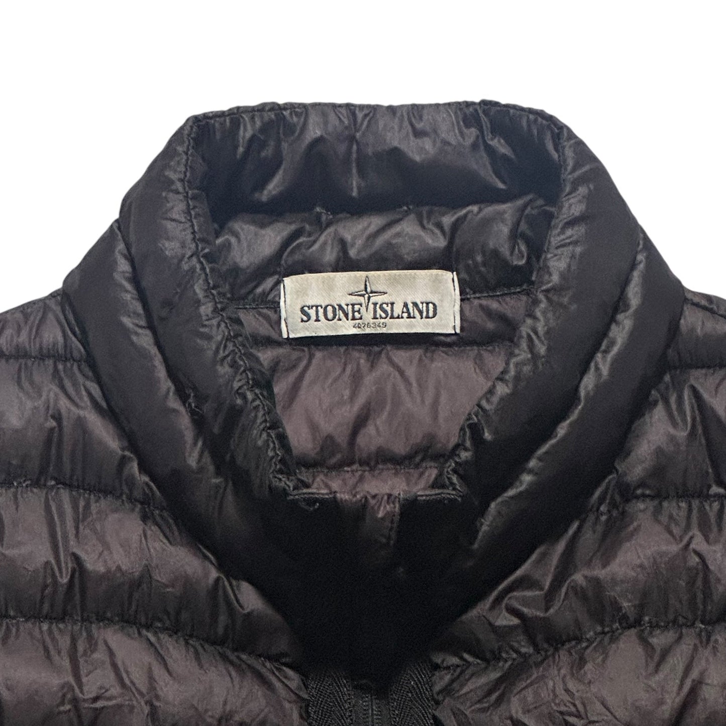 Stone Island Garment Dyed Down Zip Up Bubble Jacket