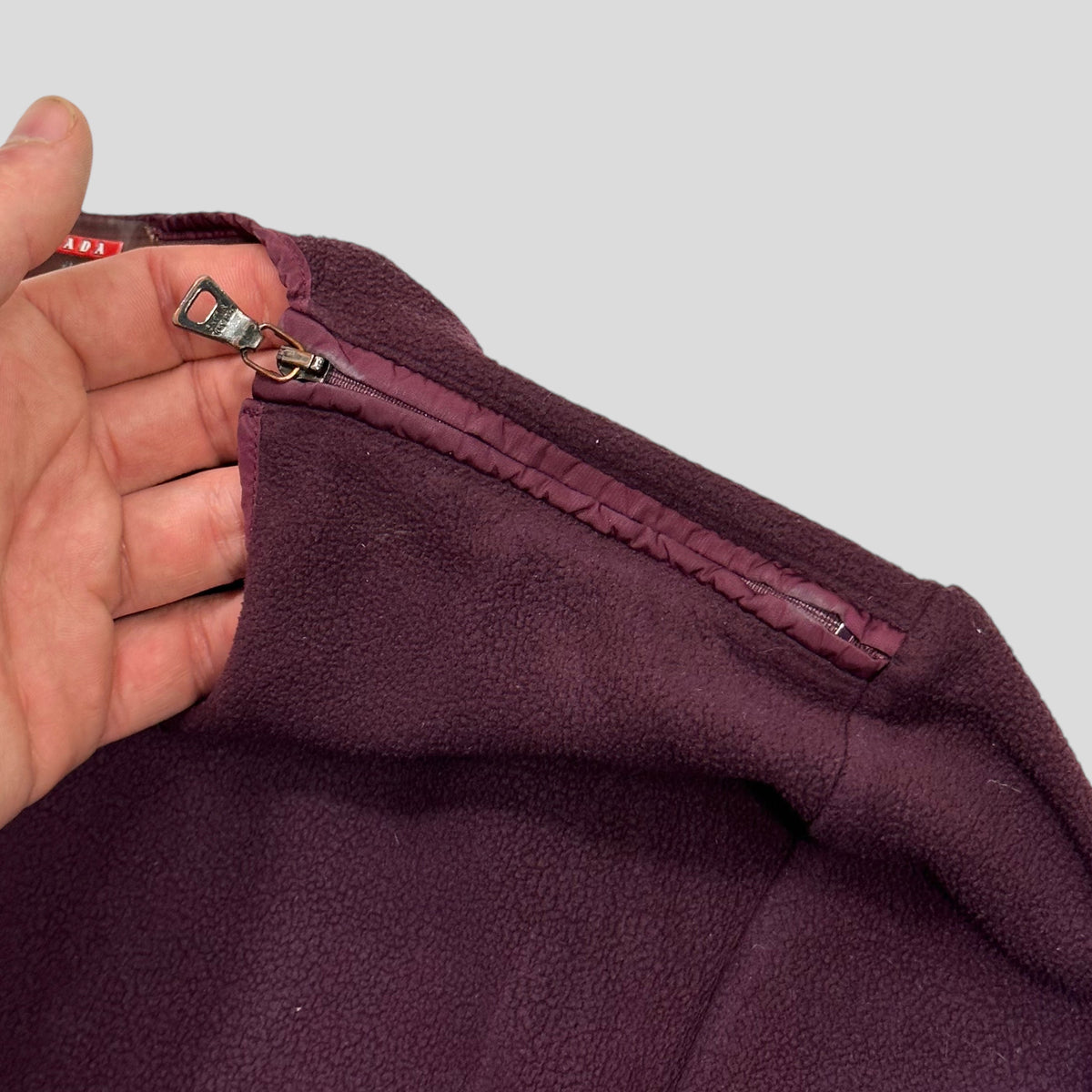 Prada Sport 00’s Technical Pullcord Fleece - S | Large, Purple