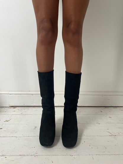 RICK OWENS WEDGES (EU 39) | Default Title, Black