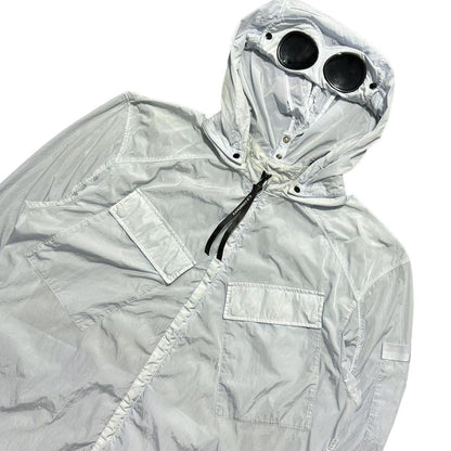 CP Company Icy Blue Nylon Goggle Jacket