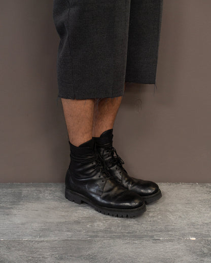 GUIDI 795V HORSE LEATHER COMBAT BOOT (EU 44)
