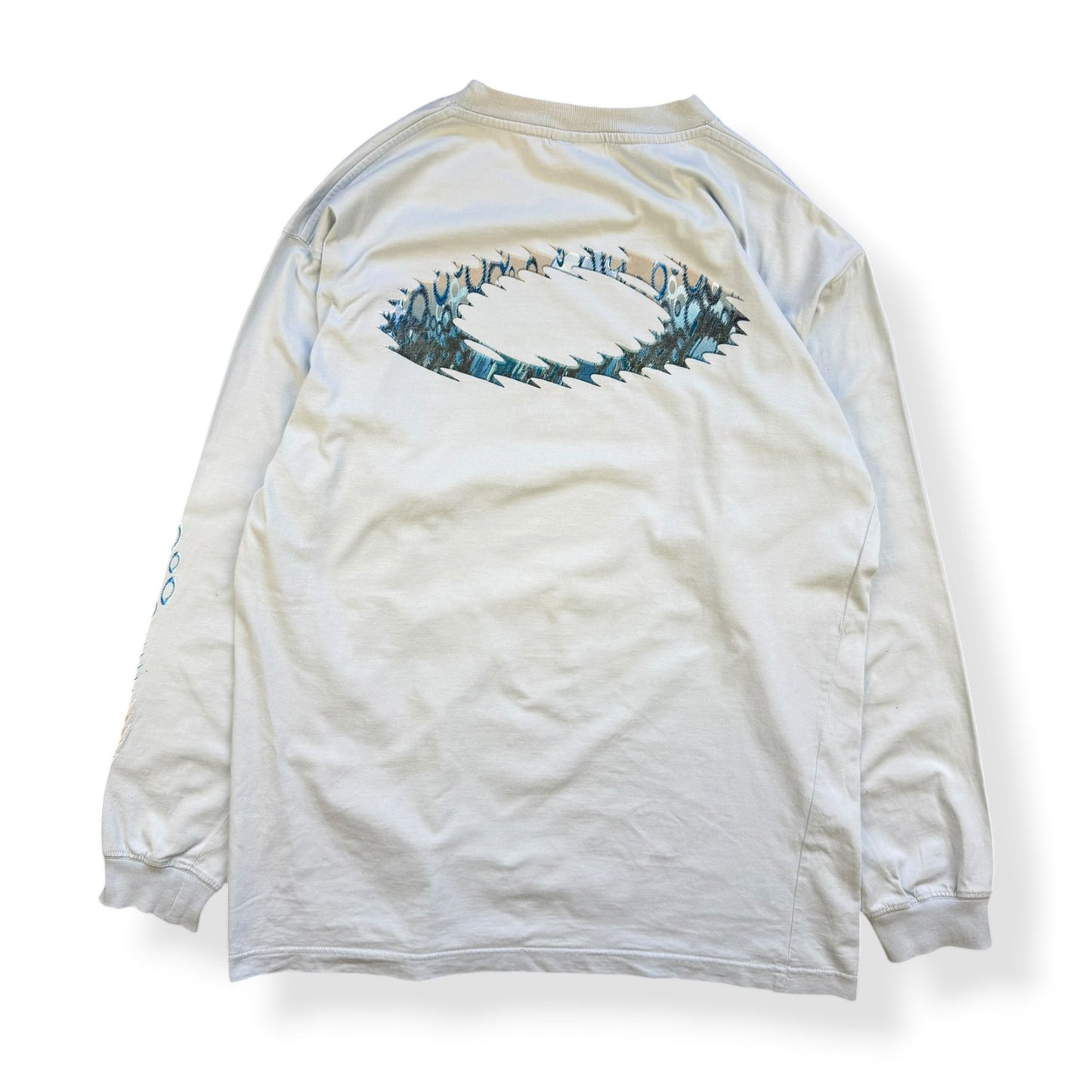 2000's Oakley 'Static O' Long Sleeve T-Shirt (L) | Default Title, Multicoloured