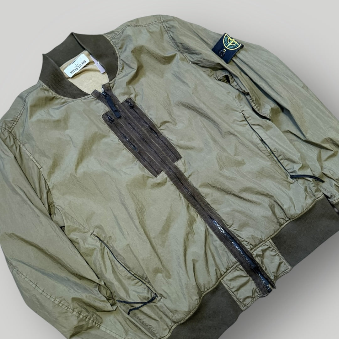 Stone Island SS/17 Garment Dyed Crinkle Reps NY Jacket M