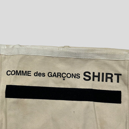 CDG SHIRT 00’s Canvas Spellout Messenger Bag