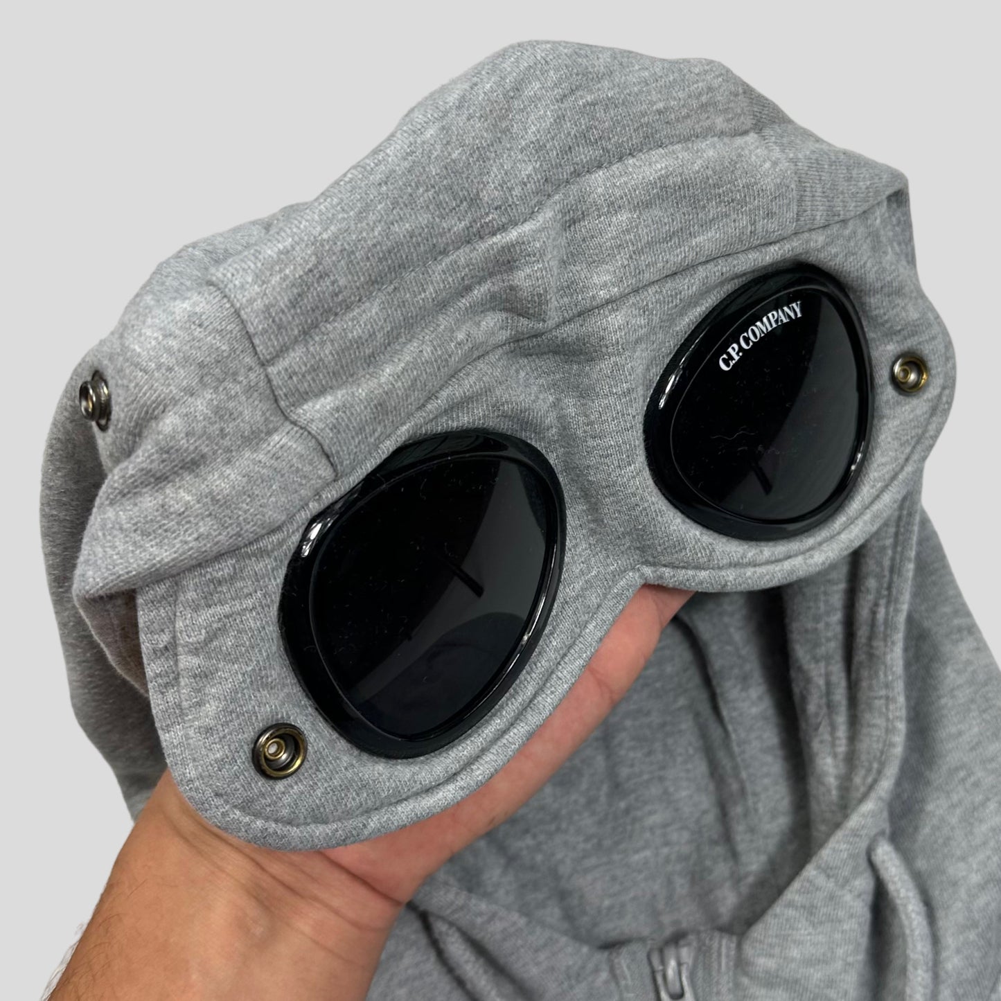 CP Company Goggle Hood Thick Zip-up Hoodie - L