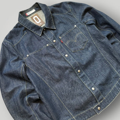 Levi's Engineered Jeans 2000's Twisted Denim Jacket L | Default Title, Red