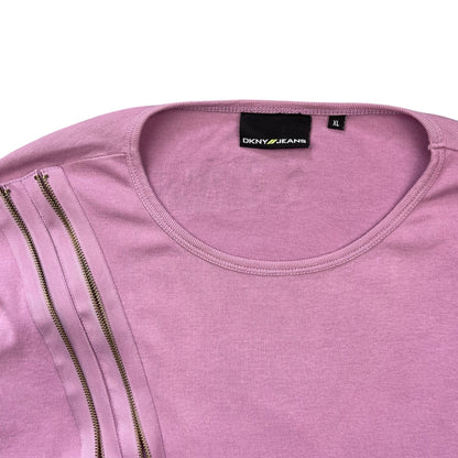 2000's DKNY Jeans Multizip Long Sleeve (XL) | Default Title, Lilac