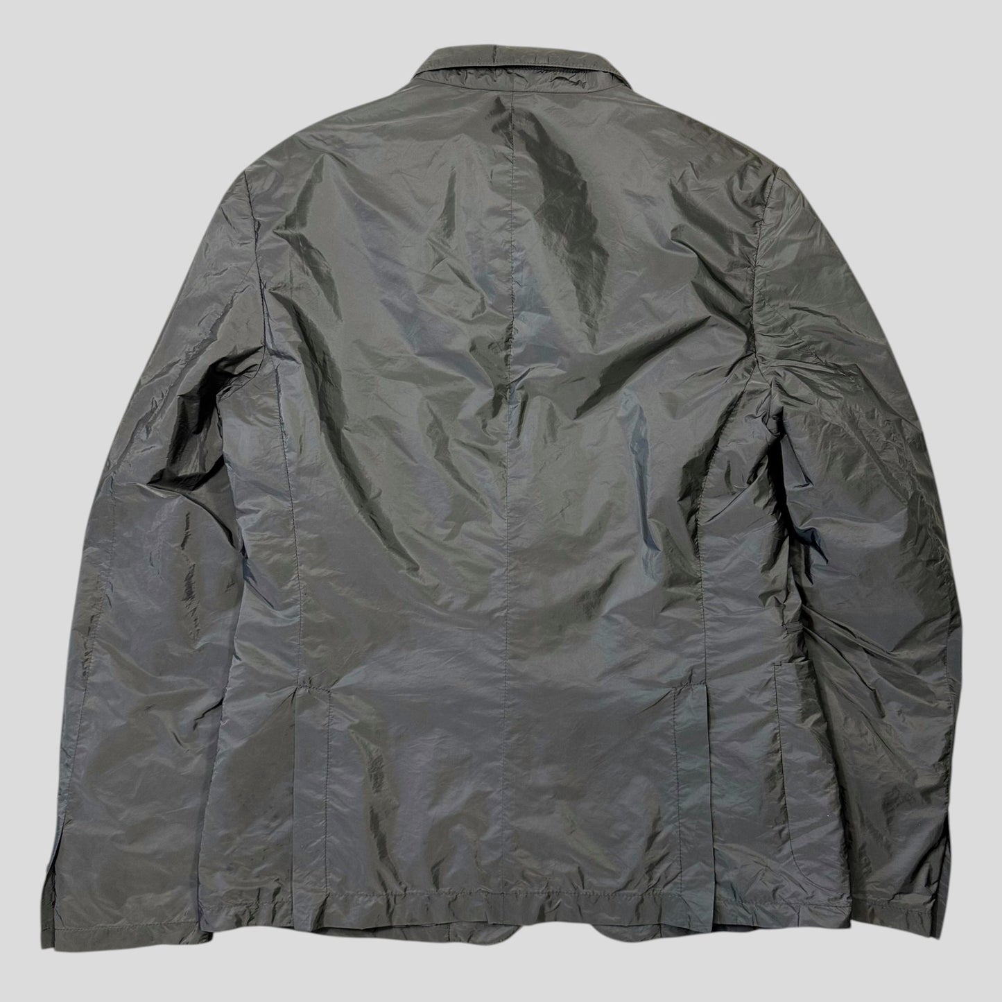Prada Sport 2014 Nylon PU Shimmer Blazer Jacket - IT54 (L) | Default Title, Multicoloured