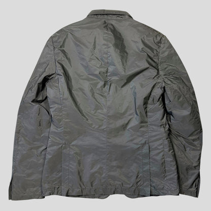 Prada Sport 2014 Nylon PU Shimmer Blazer Jacket - IT54 (L) | Default Title, Multicoloured