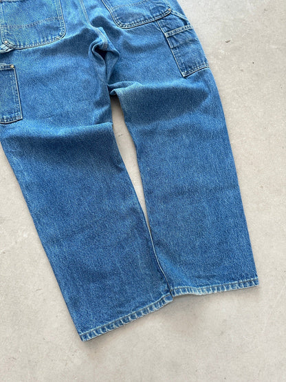 Carhartt Double Knee Jeans - 34 x 30 | W34, Red
