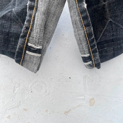 fw2008 supreme x neighborhood jeans | Black, Black
