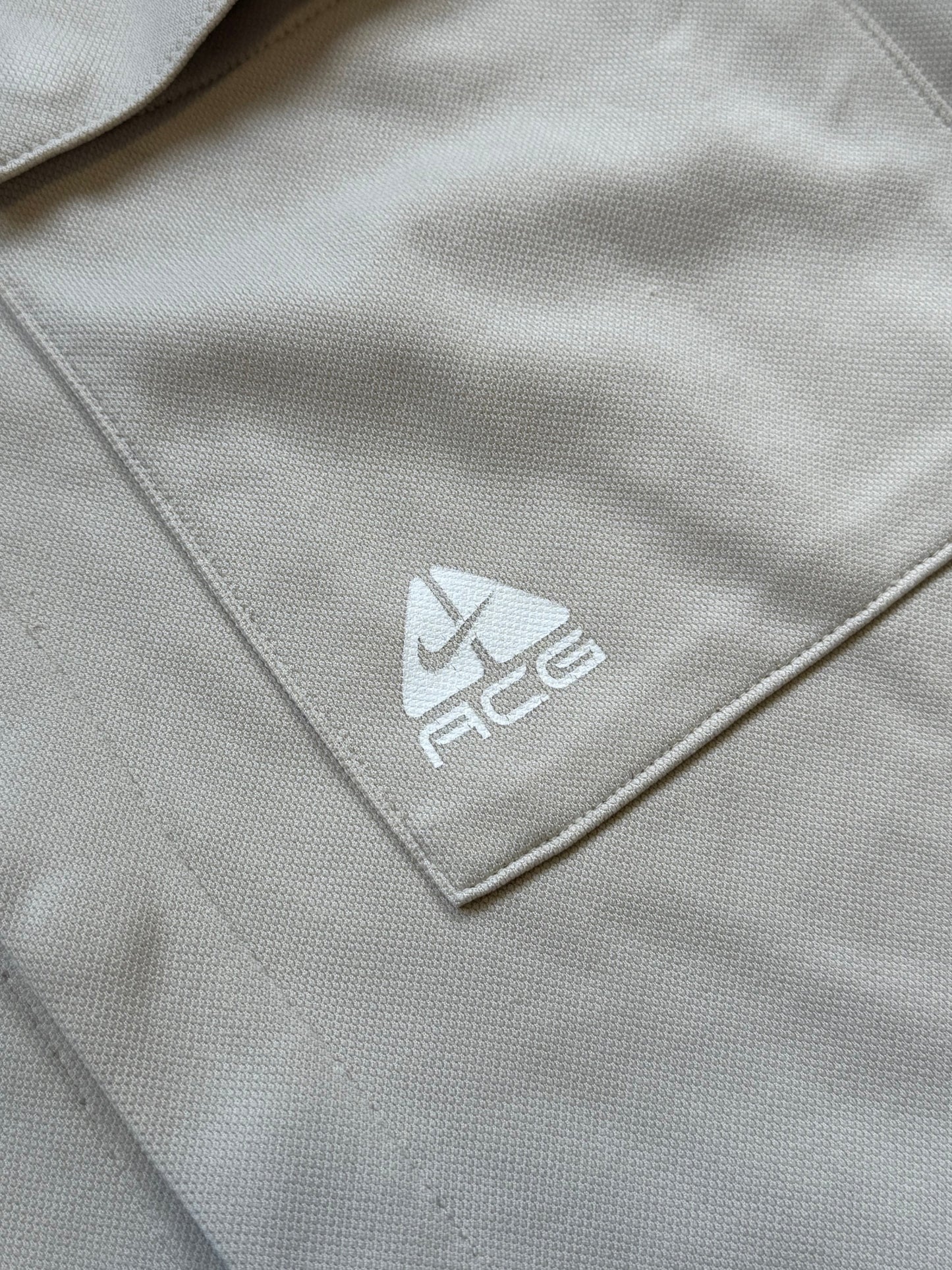 2000's Nike ACG Technical Shirt L | O/S, Cream