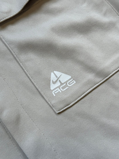 2000's Nike ACG Technical Shirt L | O/S, Cream