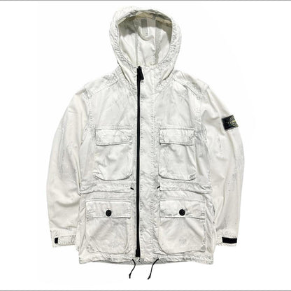 Stone Island Hand Corrosion Raso Field Jacket