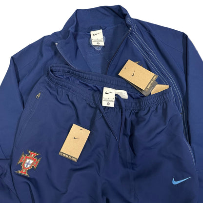 Nike T90 Portugal 2004 Tracksuit In Navy ( M )
