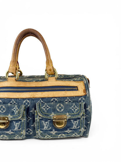 2005 Louis Vuitton Denim Neo Speedy Handbag | O/S, Multicoloured