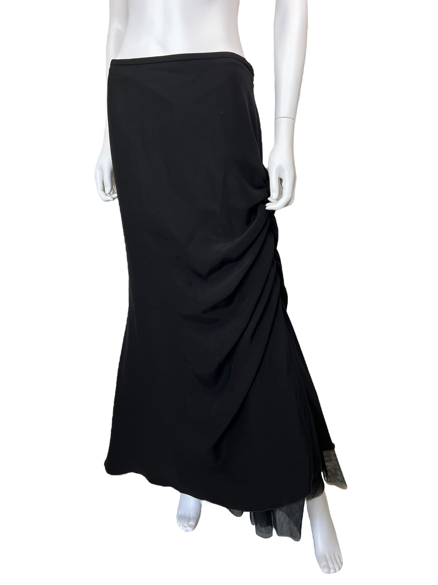 Armani Collezioni 2008 tulle maxi skirt | Black, Black